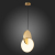 SL6107.203.01 Светильник подвесной ST-Luce Золотистый/Белый Золотистый LED 1*14W 3000K Eclisse, изображение 6