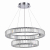 SL1622.103.02 Люстра подвесная ST-Luce Хром/Прозрачный LED 1*70W 4000K TIVOLI, изображение 2