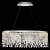 SL6201.103.37 Люстра подвесная ST-Luce Серебристый/Прозрачный LED 1*37W 3000K/4000K/6000K VEGA, изображение 5