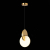 SL6107.213.01 Светильник подвесной ST-Luce Золотистый/Белый Золотистый LED 1*12W 3000K Eclisse, изображение 5