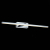SL446.161.01 Подсветка для картин ST-Luce Хром/Белый LED 1*12W 3000K Настенные светильники, изображение 2