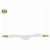SL6109.203.01 Светильник подвесной ST-Luce Золотистый/Белый LED 1*25W 3000K ALBA, изображение 2