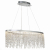 SL6201.103.37 Люстра подвесная ST-Luce Серебристый/Прозрачный LED 1*37W 3000K/4000K/6000K VEGA, изображение 3