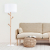 Напольный светильник с тканевым абажуром 5572 Albero White, изображение 2
