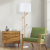 Напольный светильник с тканевым абажуром 5572 Albero White, изображение 3