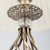 Настольный светильник с тканевым абажуром 01002/1 античная бронза, изображение 3