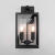 Уличный настенный светильник Candle D 35150/D черный, изображение 3