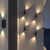 Уличный настенный светодиодный светильник GIRA D LED IP54 35127/D черный, изображение 4