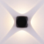 Уличный настенный светодиодный светильник CUBE черный 1504 TECHNO LED черный, изображение 3