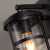 4964/1W NATURE ODL22 641 черный/стекло Ландшафтный настен.светильник E27 1*60W IP44 MAGUS, изображение 5