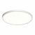 7659/40L MITRA LED SN 52 Светильник пластик/белый LED 40Вт 3000/4000K D495 IP40 ALFA WHITE, изображение 2