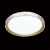 3054/DL PALE SN 132 Светильник пластик/белый/золотистый LED 48Вт 3000-6300K D395 IP43 пульт ДУ SHINY, изображение 3