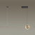 6601/30L HIGHTECH ODL23 179 черный/античная бронза/металл Подвесной св-к IP20 LED 30W 1800Лм 3000K STILO, изображение 3