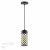 4834/1 NATURE ODL21 646 черный/стекло Ландшафтный светильник-подвес E27 1*60W IP44 DUNES, изображение 6