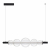 5671/10L LEDIO LN23 031 чёрный Светильник подвесной LED 10W жел, синий, фиол свет 650Лм 220V MIAMI