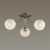 5265/3C COMFI LN23 237 античная латунь Люстра потолочная E14 3*40W 220V TULA, изображение 2