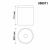 358011 STREET NT19 385 темно-серый Ландшафтный светильник IP65 LED 3000К 6W 220V TUMBLER, изображение 4