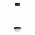 5075/9L L-VISION ODL24 389 черный/прозрачн./молочный/металл/акрил Подвес LED 9W 4000K 480лм RONI, изображение 2