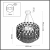 4989/9 HALL ODL22 553 золотой/стекло Люстра E14 8*40W BUCKLE, изображение 8