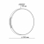 2075/DL PALE SN 076 Светильник пластик/белый/коричневый LED 48Вт 3000-6300K D390 IP43 пульт ДУ GETA COFFEE, изображение 5
