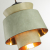 4992/1A PENDANT ODL23 401 зеленый/золотой/металл/экокожа Подвес E27 60W KRESSA, изображение 5