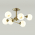 4537/6С COMFI LN21 052 античная бронза Люстра потолочная E27 6*60W 220V DANIELLA, изображение 2