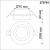 370781 SPOT NT21 334 белый Светильник встраиваемый влагозащищенный IP44 GU10 9W 220V WATER, изображение 4