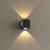 4222/4WL HIGHTECH ODL21 261 черн/металл Настенный светильник IP54 LED 4W 350Лм 3200K MIKO, изображение 3