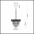 5232/4 CLASSI LN22 золотой Люстра E14 4*40W 220V IGGY, изображение 2