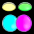 3028/EL COLOR SN 176 Светильник пластик/бел LED 72Вт 3000-6500K D490 IP43 пульт ДУ/RGB/LampSmart SLOT, изображение 4