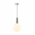 4673/1 PENDANT ODL20 308 хром/белый Подвес E27 1*40W (тип лампы СВЕЧА ) 220V OKIA, изображение 2
