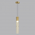 5059/5LA PENDANT ODL24 323 золотой/янтарный/металл/стекло Подвес LED 5W 3000K SCROW, изображение 3