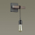 3740/1W LOFTI LN19 229 черный Бра E27 1*60W 220V KLAUS, изображение 2