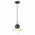 5014/1D MODERN ODL23 295 черный/белый/белый матовый металл/стекло Подвес G9 LED 5W HATTY, изображение 2