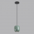 5053/1C PENDANT ODL24 311 черный/зеленый/металл Подвес GU10 LED 4W OVALI, изображение 3