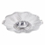 370492 SPOT NT19 345 белый/серебро Встраиваемый светильник IP20 GU10 50W 220V PATTERN