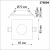 370804 SPOT NT22 329 белый Светильник встраиваемый влагозащищенный IP44 GU10 50W 220V AQUA, изображение 4