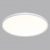 7659/48L MITRA LED SN 52 Светильник пластик/белый LED 48Вт 3000/4000K D600 IP40 ALFA WHITE, изображение 3