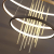 3901/99L L-VISION ODL20 247 золотистый/стекло/металл Подвесной светильник LED 4000K 113W 220V MONICA, изображение 6