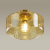 4747/1C PENDANT ODL21 365 янтарный/бронзовый Светильник потолочный E27 1*60W BINGA, изображение 2