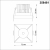 Софит 358481 METIS чер LED 10W 3000K, изображение 5