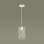 3730/1 SUSPENTIONI LN19 212 белый Подвес E27 1*60W 220V OLAF, изображение 2