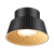 6643/6CL HIGHTECH ODL24 171 черный/металл/акрил Потолочный светильник IP20 LED 7W 3000K 220V MALI, изображение 2