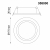 358000 SPOT NT19 279 белый Встраиваемый поворотный светильник IP20 LED 3000К 20W 85-265V STERN, изображение 3
