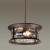 4961/2 NATURE ODL22 637 темно-коричневый/стекло Ландшафтный подвес E27 2*60W IP44 MAVRET, изображение 3