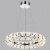 5029/128L L-VISION ODL24 455 хром/металл/акрил Люстра LED 128W 4000K 7847лм MIRAGE, изображение 3