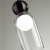 5022/1 MODERN ODL23 337 черный/прозрачный/белый матовый металл/стекло Подвес G9 LED 5W BLACKY, изображение 4