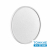 7661/32L MITRA LED SN 56 Светильник пластик/белый LED 32Вт 3000/4000K D400 IP40 OMEGA WHITE
