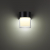 359297 STREET NT24 000 черный Светильник ландшафтный настенный IP65 LED 5W 4000K 175-265V OPAL, изображение 2