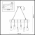 3740/6 LOFTI LN19 229 черный Люстра E27 6*60W 220V KLAUS, изображение 3
